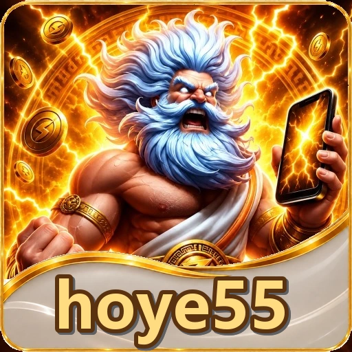 Tampilan menu katalog game hoye55 di Android